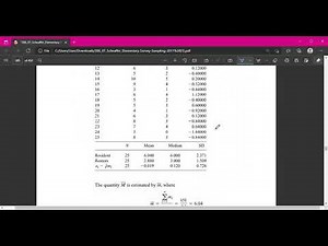 Cluster Sampling Technique : Proportion Estimation