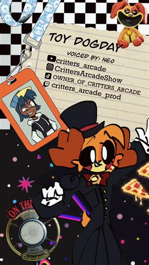 INTRODUCTION # 1 #fyp #xybca #poppyplaytime #fivenightsatfreddys #horror MORE INTRODUCTION VIDEOS OF ALL THE CAST/CREW WILL BE COMING SOON! SO KEEP AN EYE OUT FOR THAT! Credits to @Dall6189 for the Toydogday drawing. Credits to @Dimes for the OC drawing 🥺