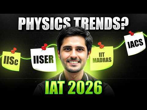 IAT 2026 Physics Trend Analysis 🚀 | PYQ Analysis + High Weightage Topics
