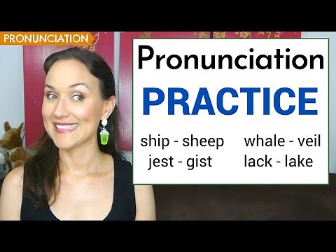 Minimal Pairs | Pronunciation Practice