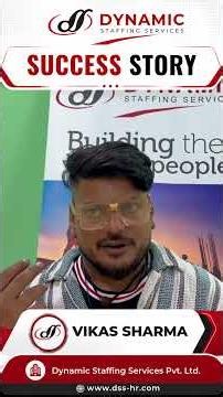 Why Vikas Sharma Trusts Dynamic Staffing Services 🌍 | A Genuine Candidate Story