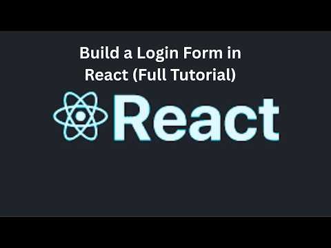 Simple React Login Form with Error Handling