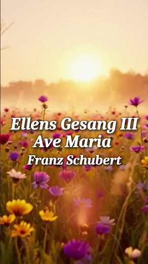 Ellens Gesang III Ave Maria - Franz Schubert - Relaxing Classical Music