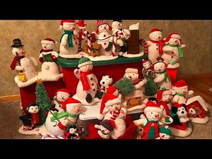 My Hallmark Singing Snowmen Collection ⛄️ (2017)