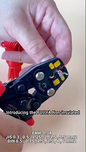 Superb High Performance Industrial Ratchet Pex Crimping Tool-CR-MO Steel Ratchet Device Black Oxide Finish FUJIYA FMH-8AA