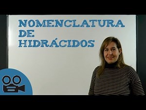 Nomenclature of hydracids