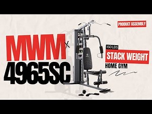 Marcy | 150lb Stack Weight Home Gym | Assembly | MWM-4965SC