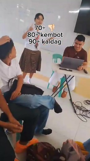 1.4M views · 14K reactions | Math grade reveal day! 70+ — thumbs down 80+ — kembot 90+ — kaldag Regardless of what movement we did, we’re proud of the hard work behind every grade. Keep blooming, Santan! ✨ Remember: “Mathematics may not teach us how to add love or subtract hate, but it gives us every reason to believe that every problem has a solution.” | VIII - Santan SY 2025-2026 | Facebook