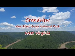 Grandview Overlook, New River Gorge National Park, West Virginia