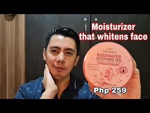 5 TIPS HOW TO APPLY LUXE ORGANIX ROSEWATER SOOTHING GEL TO WHITEN & MOISTURIZE FACE | DEMO & REVIEW