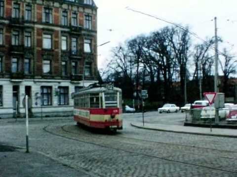 Hamburger Straßenbahn Linie 12 in Hamburg Harburg 1971