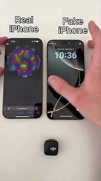 Fake iPhone vs Real Volume Shader Test Who Did It Better? #fakeiphone #realvsfake #techtest #shorts