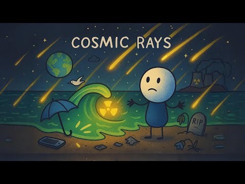 What if cosmic rays hit Earth continuously?