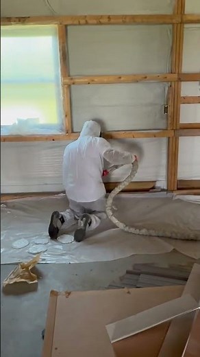 Spray Foam | Metal Building Project | Hayes Insulation