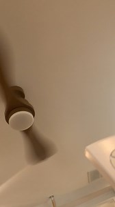 Watch Stylish ceiling fan moves a lot of air! Feature overview. on Amazon Live