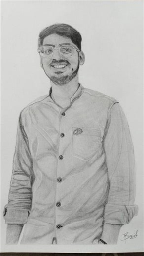 Realistic Pencil Portrait | Commission Artwork | Graphite Drawing Process