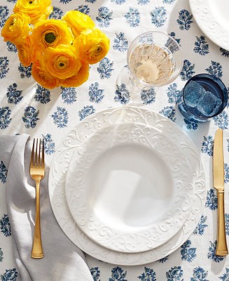 Lenox Opal Innocence Carved Dinnerware Collection - Macy's