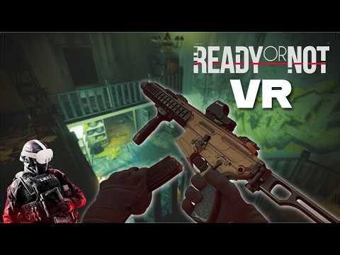 Ready or Not in VR is Insanely Real (VRO Mod Gameplay)