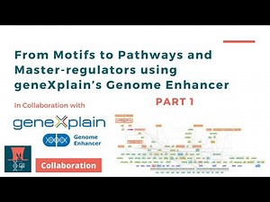From Motifs to Pathways and Master-regulators (RNA-Seq + ChIP-Seq) using Genome Enhancer - PART 1