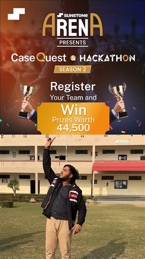 Biggest College Event in India | Sunstone Arena 2026 #shorts #sunstone #studentcompetition #trending