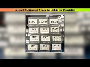 Review Lishi 2 in 1 Tool SS001 SS002 SS002R pro R52 KW1 KW5 SC1 SC4 SC20 M1/MS2 AM5 TE2 Locksmith•