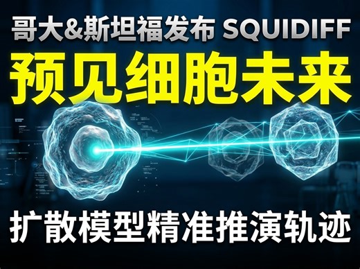 终结生命科学实验的盲目性：哥大与斯坦福推出Squidiff，用扩散模型精准补全细胞演化的瞬态轨迹