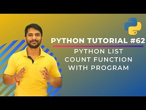 Mind Luster - Learn Python List Count Function With Program | In Hindi