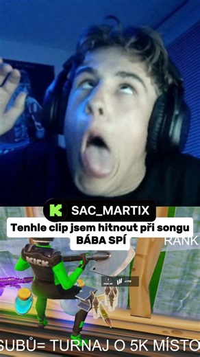 tohle jsem hitnul při songu BÁBA SPÍ