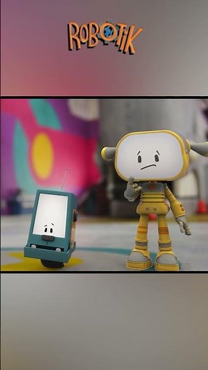 Beka Helps Kittybot #shorts #cartoon #robotik #hooplakidztv