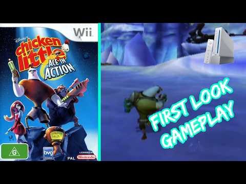 Disney’s Chicken Little: Ace in Action – Nintendo Wii Gameplay