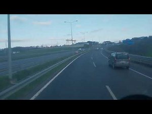 Samsun to Bafra | Cloudy to Clear Sky | Black Sea Truck POV | Natural Road Sounds