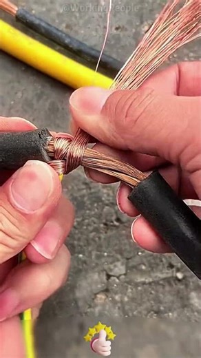 Practical Wiring Skills for Flexible Copper Wires Tight & Heat-Resistant Connections Stable & Du ⚡🔥