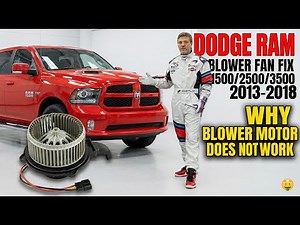 Fix No Airflow: Dodge Ram AC/Heater Fan Repair (2013-2018)
