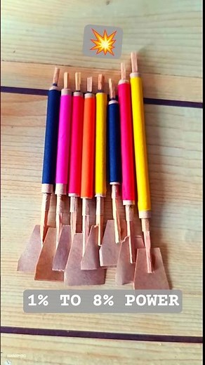 Pyro Darts Fireworks POWER 1% TO 8% 🎯