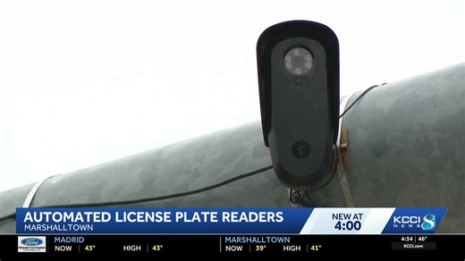 Marshalltown expands use of license plate cameras amid privacy concerns