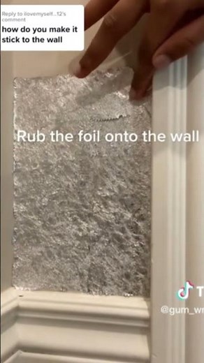 Tutorial gum wrapper wall