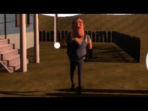 Eu viajei do tempo e eu encontrei o vizinho FEIO DEMAIS | Hello neighbor early prototype android