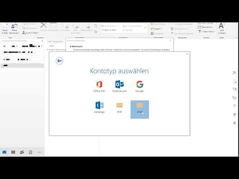 Email-Konten mit IMAP in Outlook einbinden