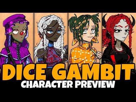 Dice Gambit Character Creation (Male & Female, Full Customization, All Options, Dice, More!)