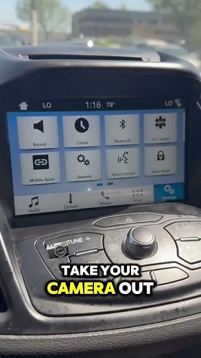 How to fix 2016 ford escape reverse camera upside down