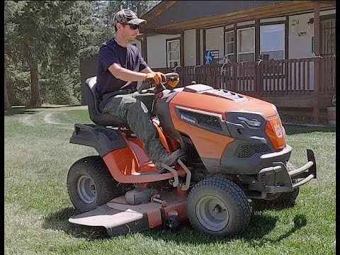 Husqvarna TS248 XD Riding Lawn Mower.