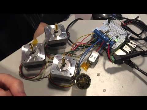 DC+Stepper Motor HAT testing