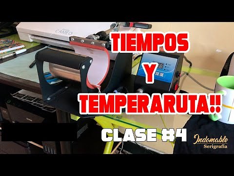 🔥 TIMES AND TEMPERATURE / SUBLIMATE MUGS EASY 🔥 CLASS #4 - FREE SUBLIMATION COURSE 2020