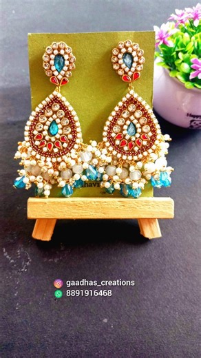 @gaadhas_creations | "The great car mix-up! Find out how I accidentally got into a stranger's car and learn how to create this beautiful piece of jewelry"... | Instagram