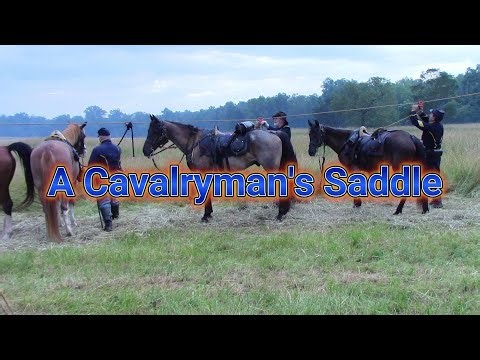 A Cavalryman's Saddle