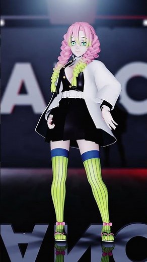 MMD x Demon Slayer - Uh Vei Vei - Motion DL - Mitsuri