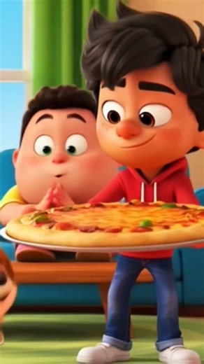 Roommate Chaos – The Pizza Thief! 🍕😂 | Funny Cartoon Animation