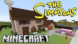 The Simpsons house in minecraft Minecraft Map