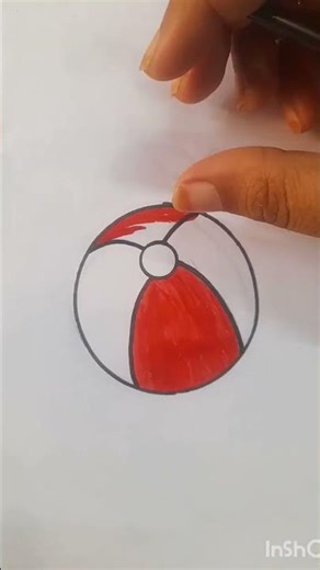 Easy Ball Drawing | 3D Ball Sketch | Simple Shading Art for Beginners #shortsviral #youtubeshorts