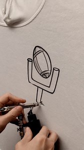 69M views · 1.3M reactions | Simple chest pocket football  design done with airbrush #graffiti #art #airbrush | Dale the Airbrush Guy | Facebook